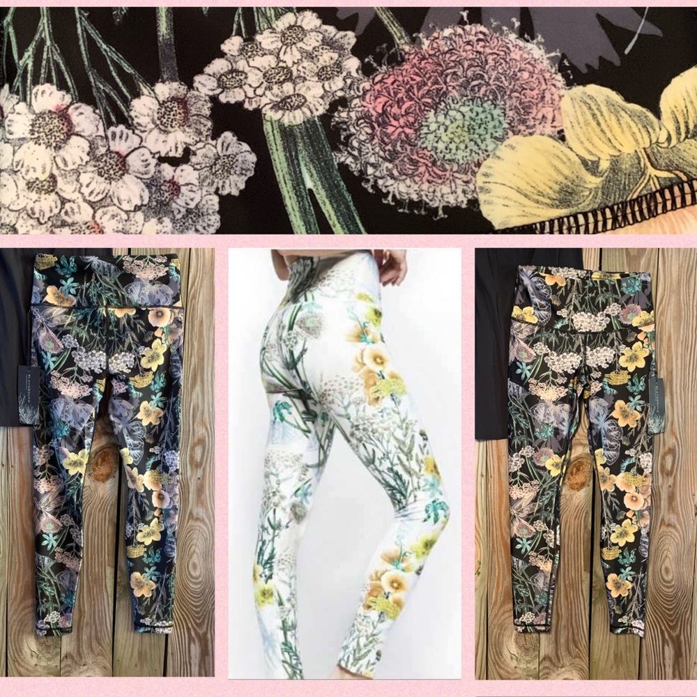 Fabulous new Floral Night leggings by Playground
